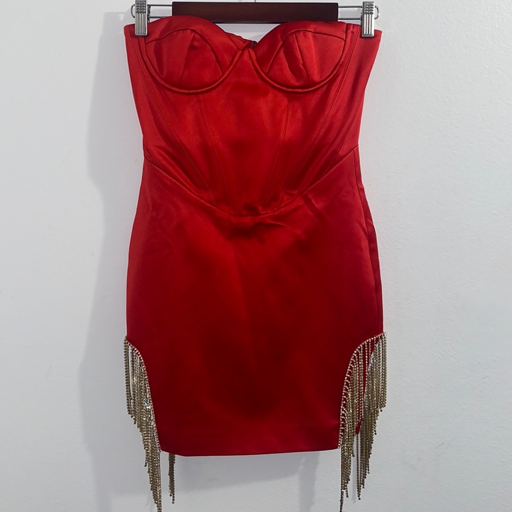 Dixie Satin Mini Dress
